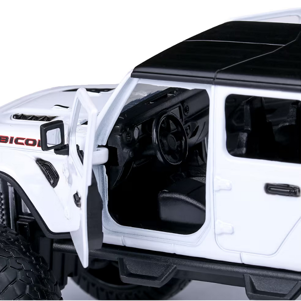 Jeep Gladiator Rubicon, alb, Motormax 1/24 - imagine 3